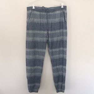NWOT Anthropology chambray jogger